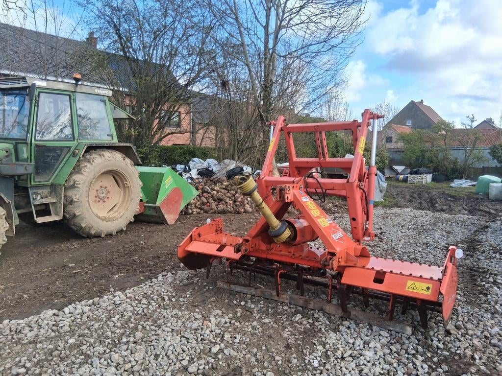 Rotoreg kuhn hrb252d, Enlèvement