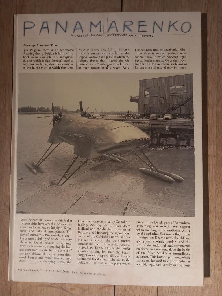 Panamarenko For clever scholars,astronomers and doctors, Enlèvement ou Envoi