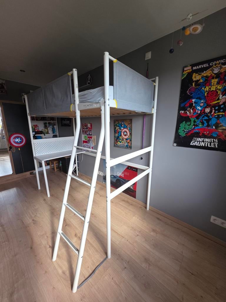 Lit en hauteur Vitval Ikea, Lit mezzanine