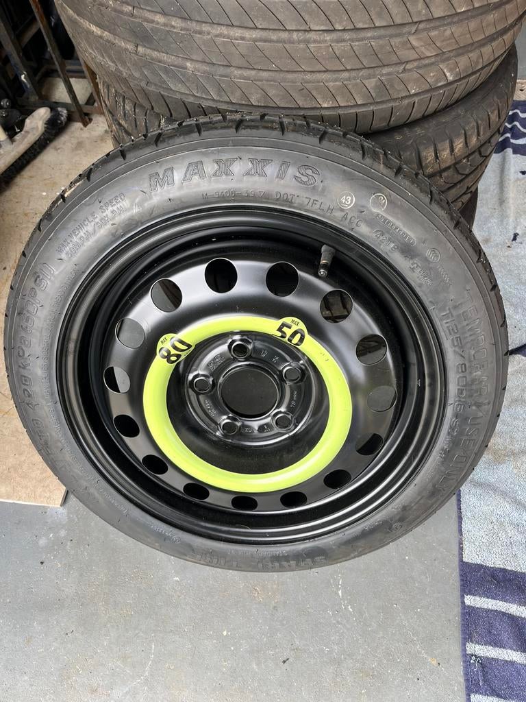 Roue réserve Kia Hyundai, Auto-onderdelen, Banden en Velgen, Ophalen, 16 inch, Banden en Velgen, Nieuw