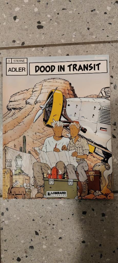 Adler - 3 - Dood in transit, Boeken, Stripverhalen, René Sterne, Eén stripboek, Ophalen, Gelezen