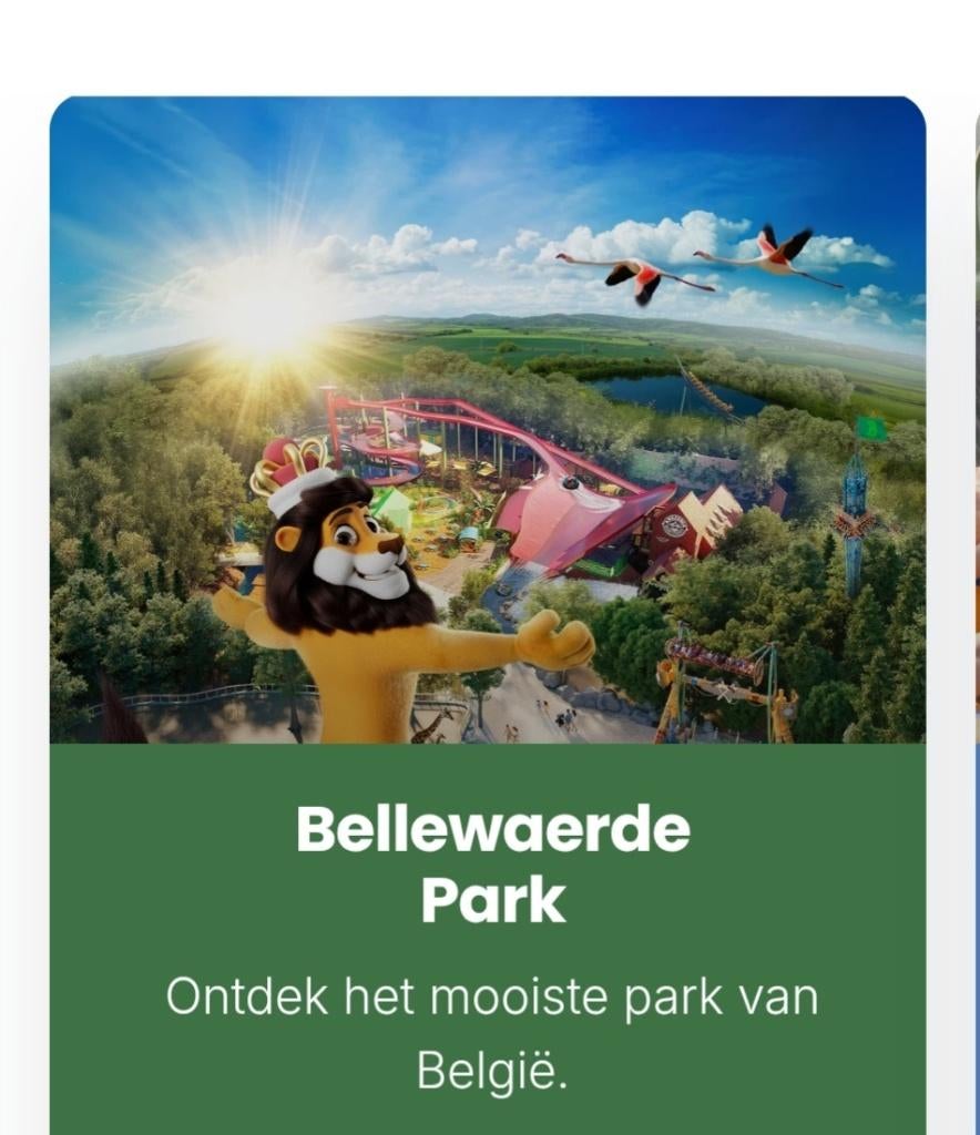 2x Tickets Bellewaerde park, zonder datum, Tickets & Billets, Loisirs | Parcs d'attractions