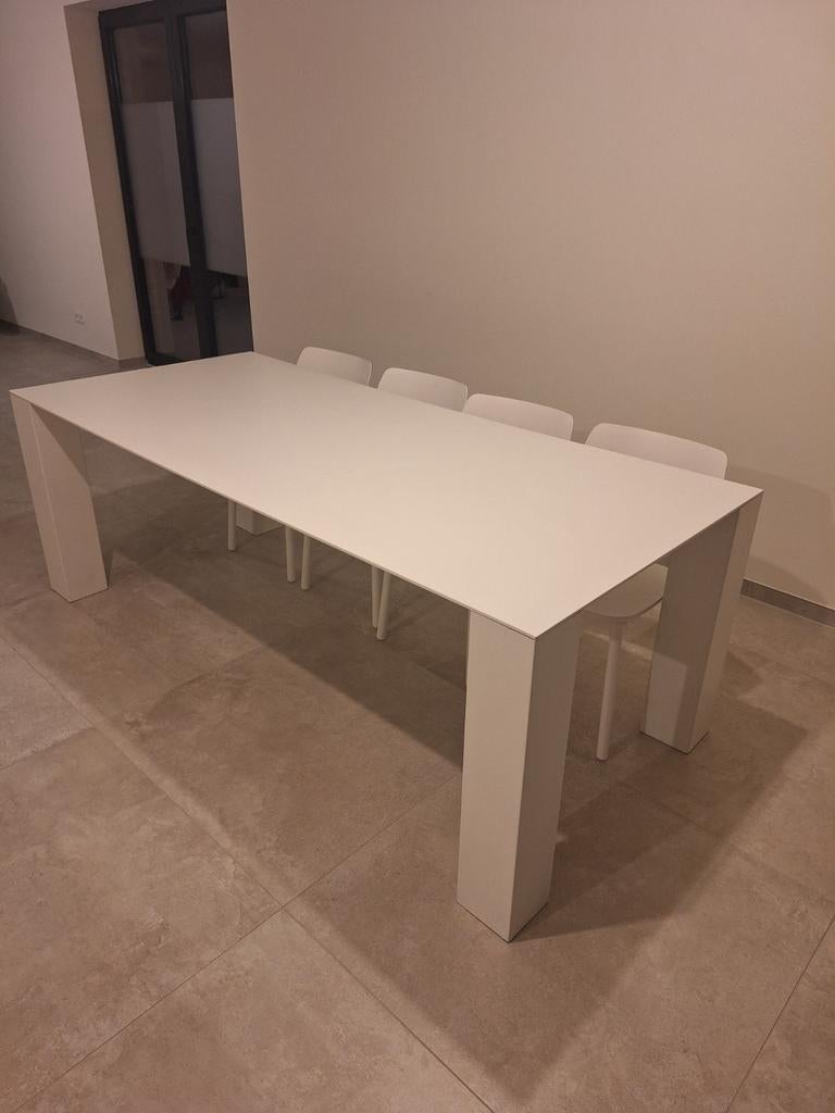 Table à manger de Goossens 8 - 10 personnes 220 x 100 cm, Maison & Meubles, Comme neuf, 100 à 150 cm, Enlèvement, Rectangulaire