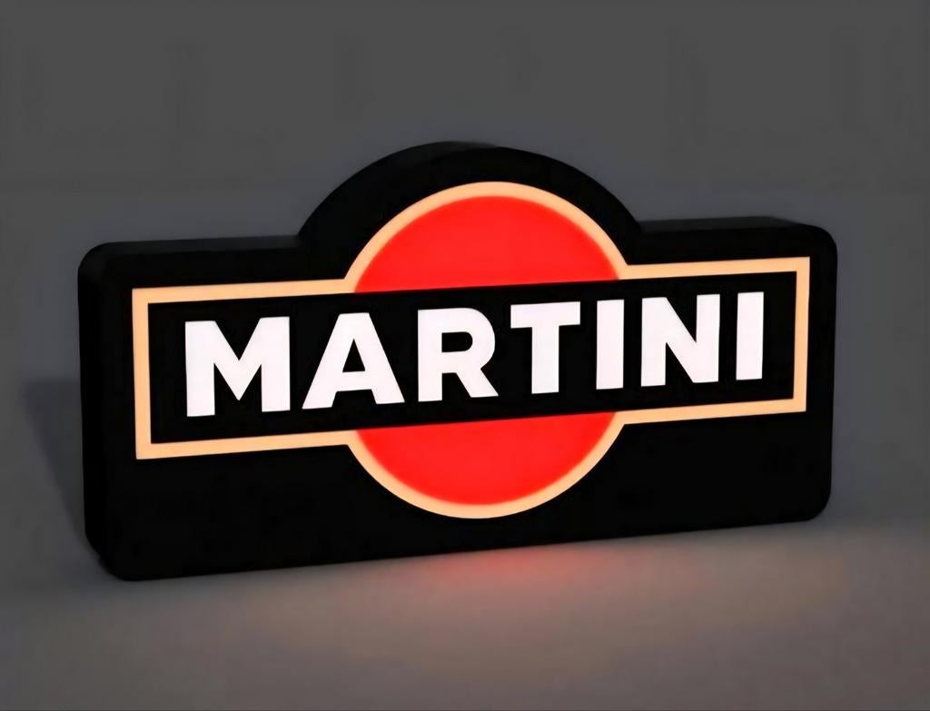 Deze prachtige Martini lichtreclame is in perfecte staat., Ophalen of Verzenden