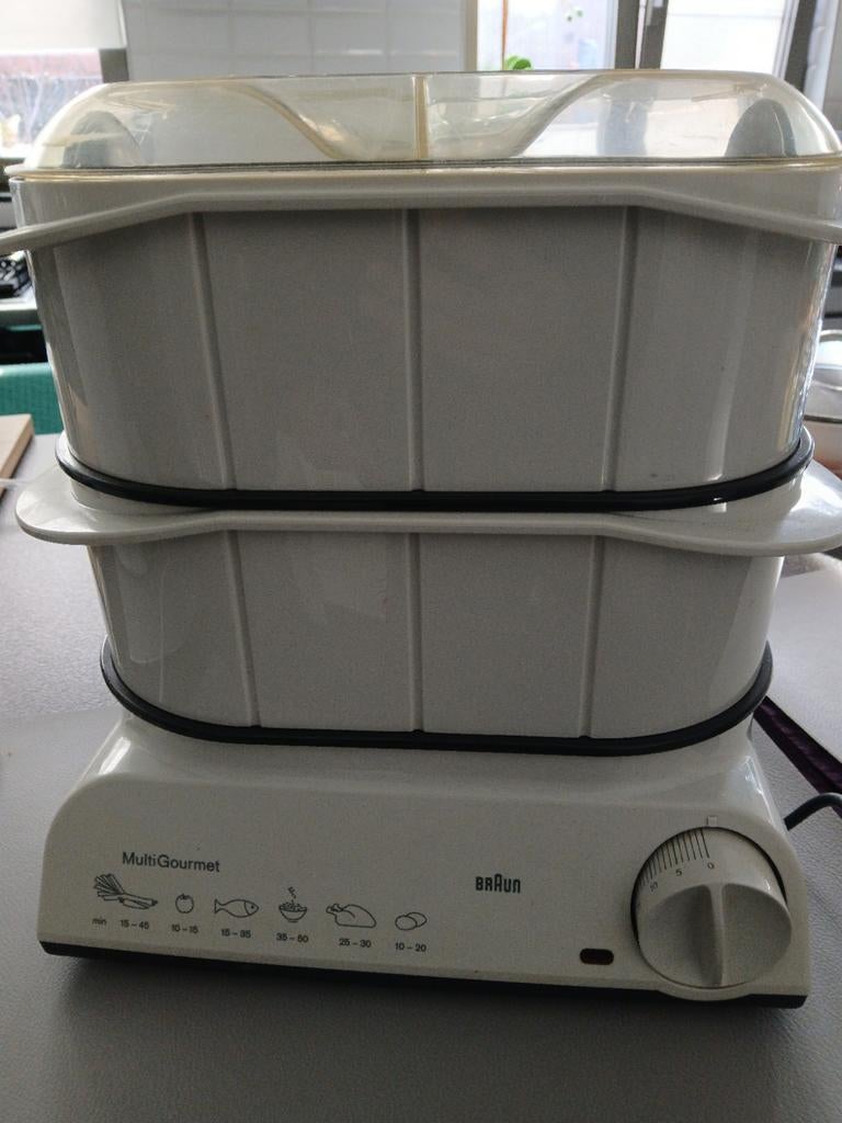 Cuiseur à vapeur MultiGourmet Braun — rarement utilisé, Electroménager, Enlèvement ou Envoi, Comme neuf