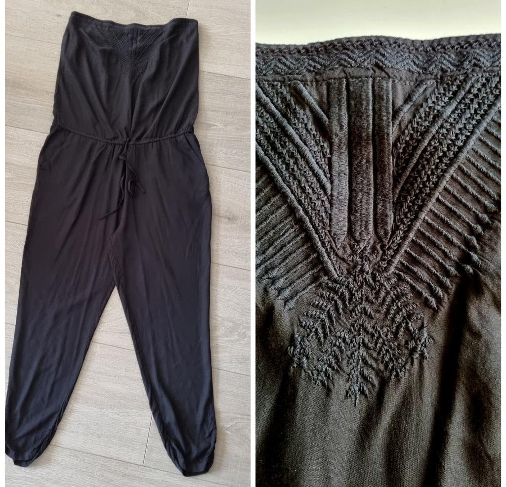 Strapless jumpsuit zwart NIEUW ‼️L, Kleding | Dames, Gelegenheidskleding, Ophalen of Verzenden, Nieuw, Zwart