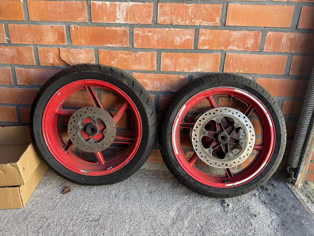 Velgenset van 1991 Honda CBR 600 F2, Motos, Enlèvement, Utilisé