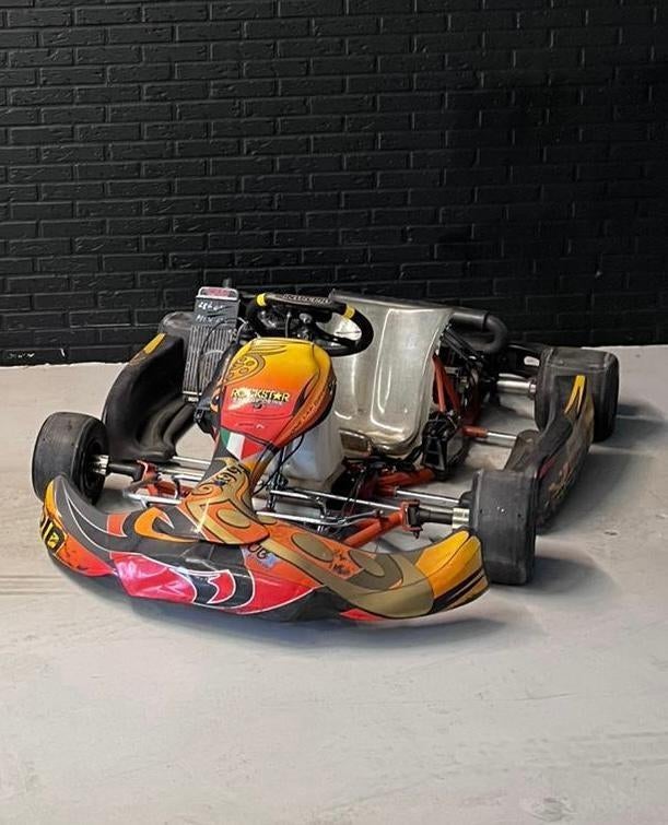 125cc 2 takt kart rotax, Enlèvement, Utilisé, Kart