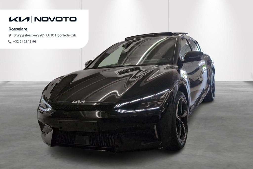 Kia EV6 BEV 77,4 kWH GT AWD *FULL OPTION + TREKHAAK*, Auto's, Automaat, 585 pk, Stof, 5 zetels