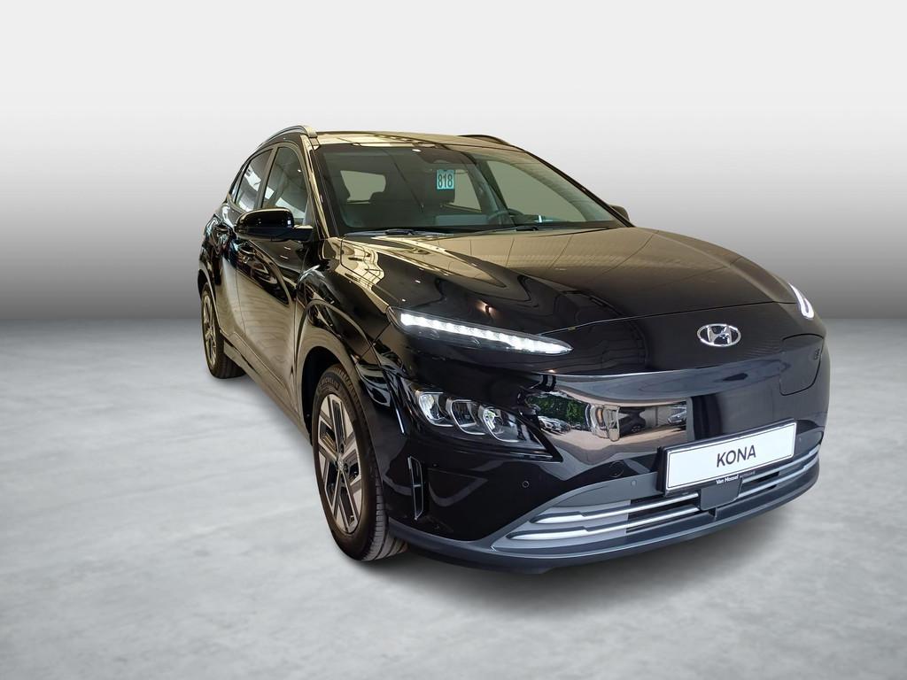 Hyundai Kona Electric Final Edition 64kWh, Auto's, Stof, Gebruikt, Zwart, Zwart
