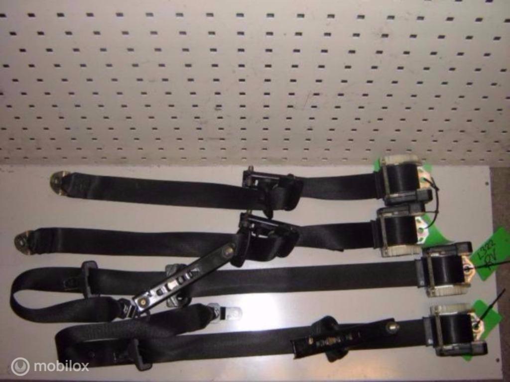 Range Rover L322 Gordels 4x Gordel Zwart/Grij Gordelspanner, Auto-onderdelen, Interieur en Bekleding, Land Rover, Ophalen of Verzenden