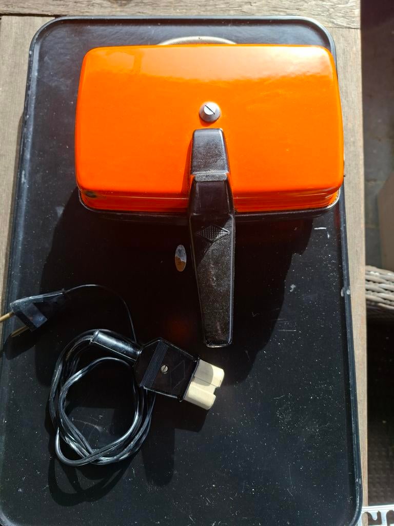 Ancien croque monsieur vintage orange, Electroménager