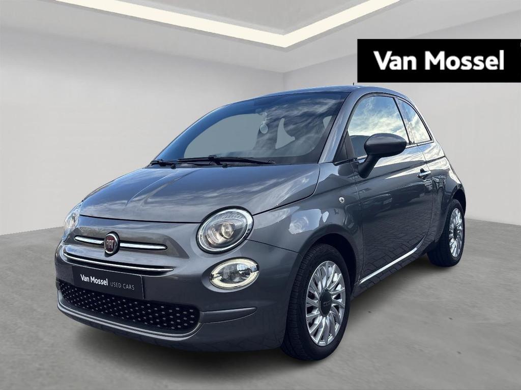 Fiat 500 1.2 69 MTA Lounge (automatique), Autos, Fiat, Argent ou Gris, Entreprise, 69 ch, Electronic Stability Program (ESP)