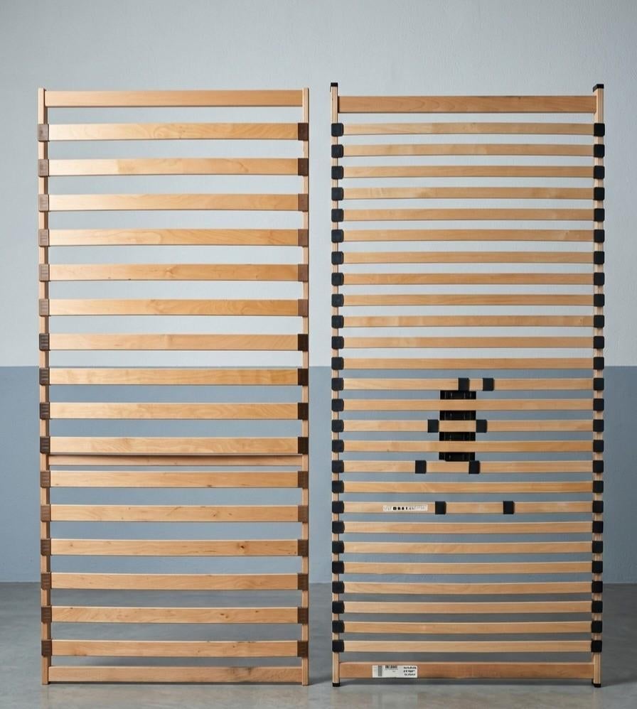 Lot de 10 sommiers à lattes–revente ou équipement - 20€, Enlèvement ou Envoi