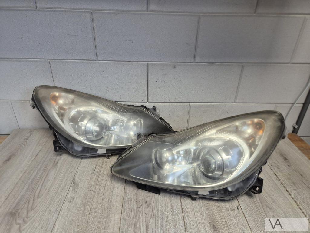 Opel Corsa D 2006 - 2010 koplamp rechts met bochtlicht AFL, Gebruikt, -, -, Opel