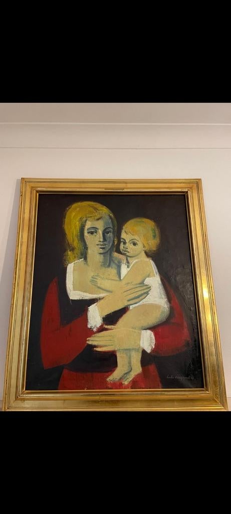 Schilderij Ludo Laagland, Antiek en Kunst, Kunst | Schilderijen | Abstract, Ophalen