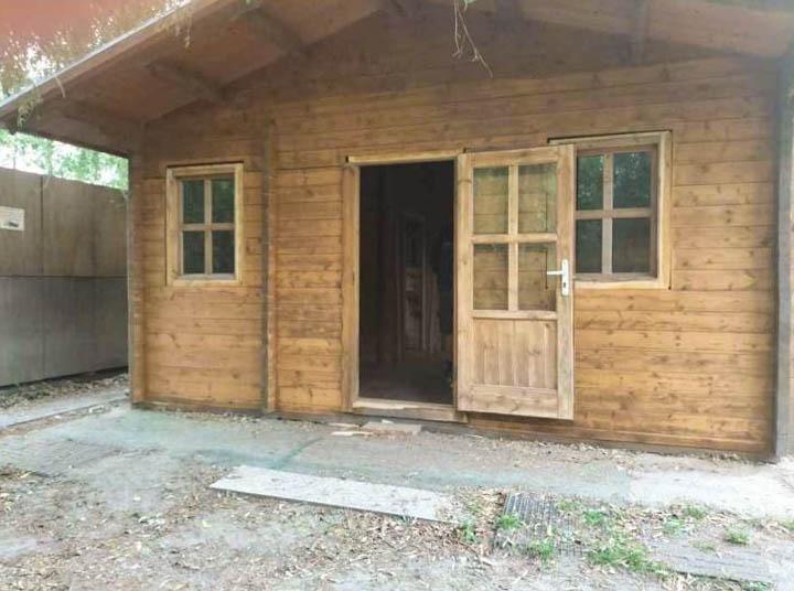 Tiny House / Houten Huis / Blokhut / Chalet / Atelier, Immo, Résidences secondaires à vendre, 40 m², Province de Flandre-Orientale