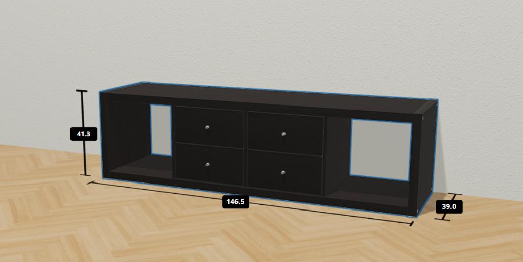 Meuble Kallax, Ophalen, Gebruikt