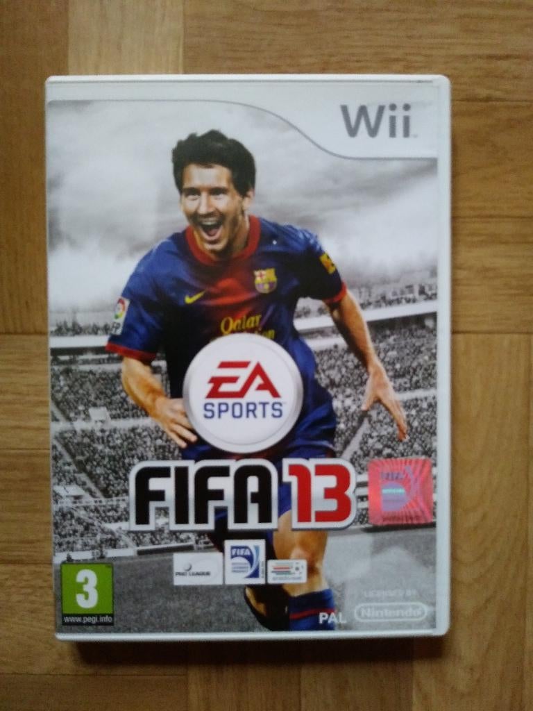 Jeu de football FIFA 13 pour Wii ou Wii U, Consoles de jeu & Jeux vidéo, Enlèvement ou Envoi, À partir de 3 ans, 3 joueurs ou plus
