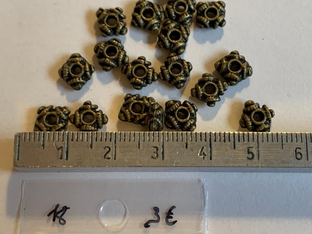 18 metalen tussenkraal, Enlèvement ou Envoi, Neuf, Entretoise ou Perle intermédiaire