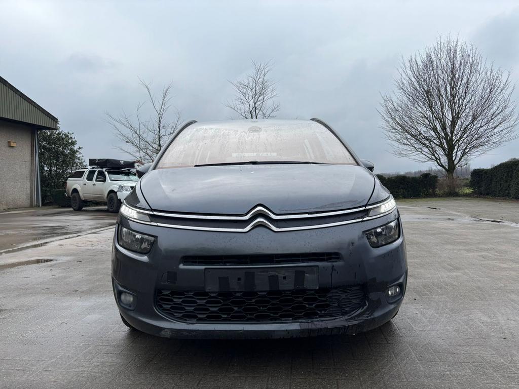 Citroën c4 picasso HANDELAAR/EXPORT/7zit/1.6HDI, Auto's, Citroën, Voorwielaandrijving, Euro 5, Stof, Zwart