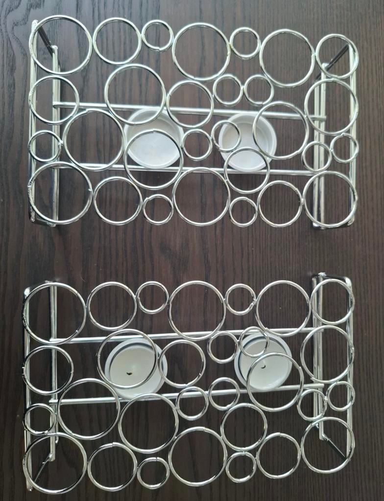 2 Warmhouders adhv kaarsen, Huis en Inrichting, Ophalen