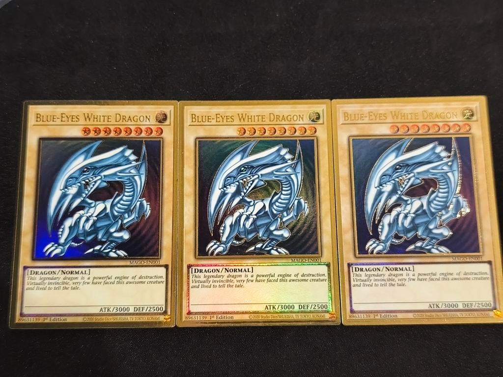 1st edition gold maximum blue Eyes yu-gi-oh, Hobby & Loisirs créatifs, Jeux de cartes à collectionner | Yu-gi-Oh!, Enlèvement
