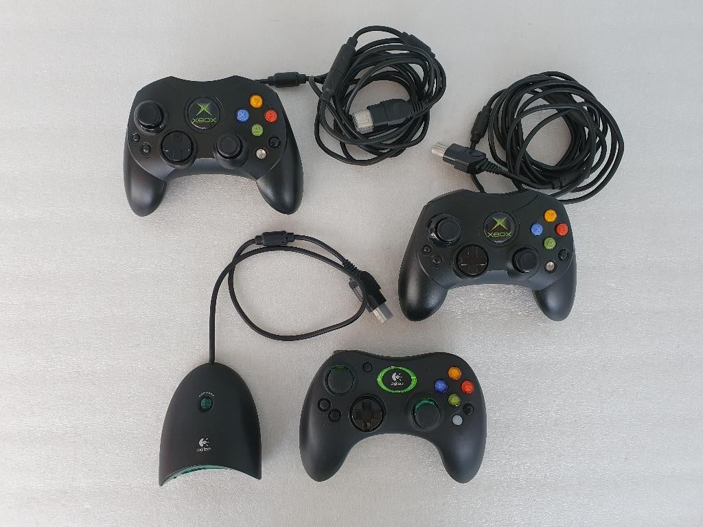 Xbox Original Controllers, Games en Spelcomputers, Spelcomputers | Xbox | Accessoires, Ophalen of Verzenden, Gebruikt, Controller