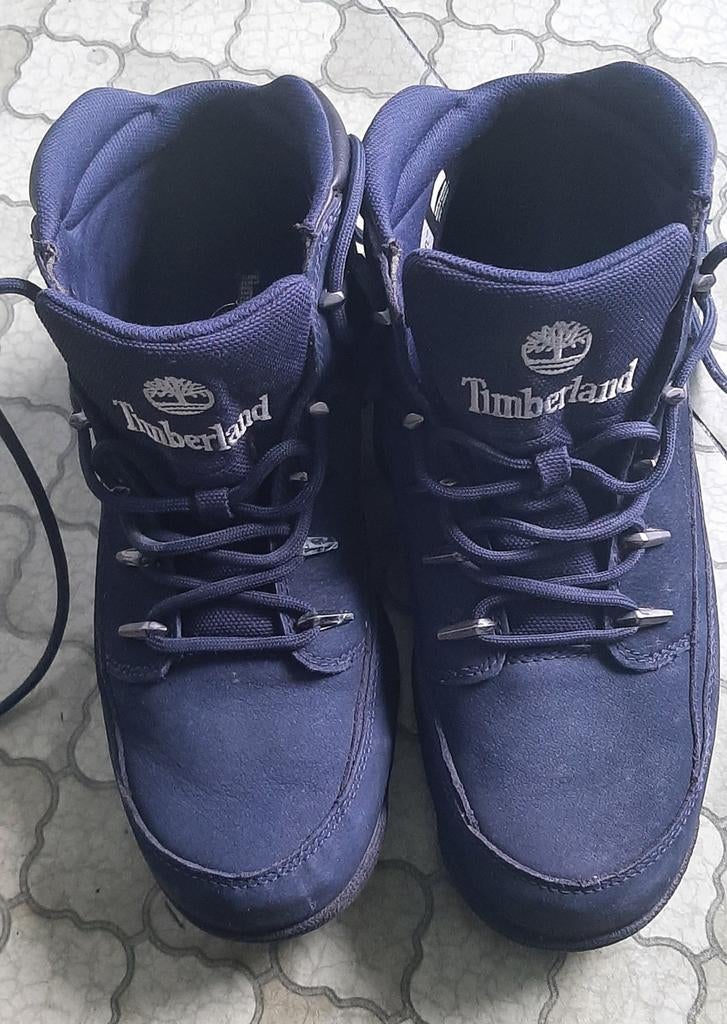 boots Timberland modèle Euro Sprint Hike, Enlèvement, Bleu