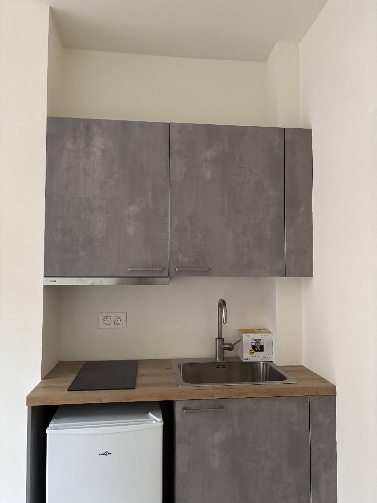 Cuisine équipée à vendre, Maison & Meubles, Cuisine | Cuisines complètes, Enlèvement, Neuf, Gris, Cuisine à paroi simple