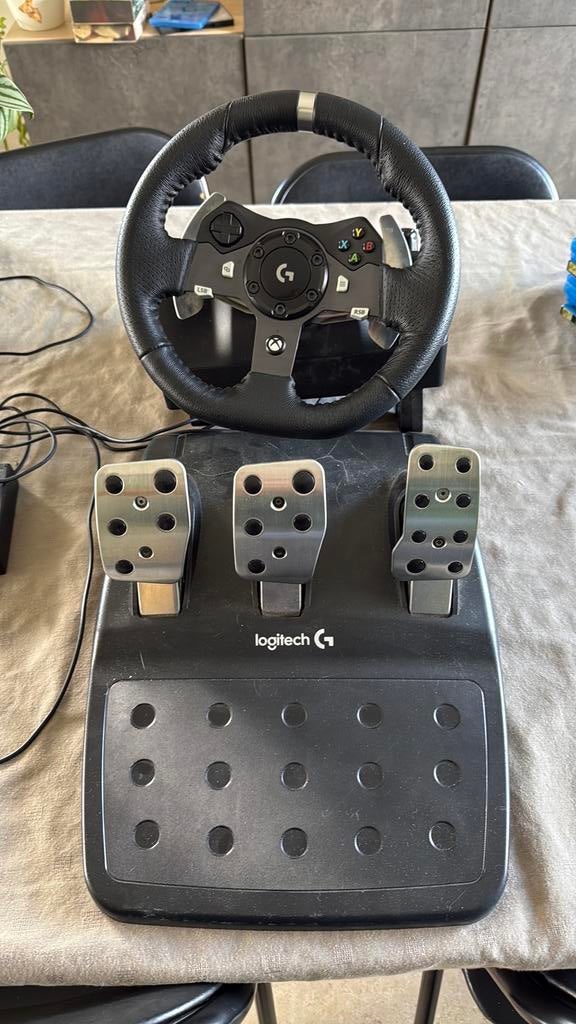 Logitec G920 driving force racing wheel, Games en Spelcomputers, Ophalen, Zo goed als nieuw, Xbox One