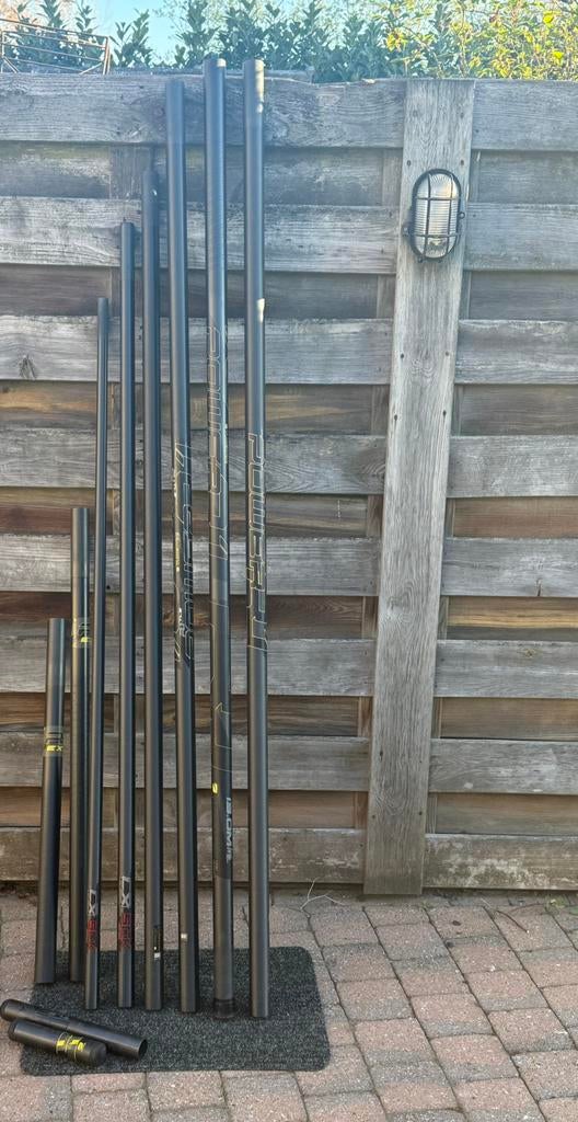 Tubertini TLE power 13m, Watersport en Boten, Ophalen, Gebruikt, Vaste hengel