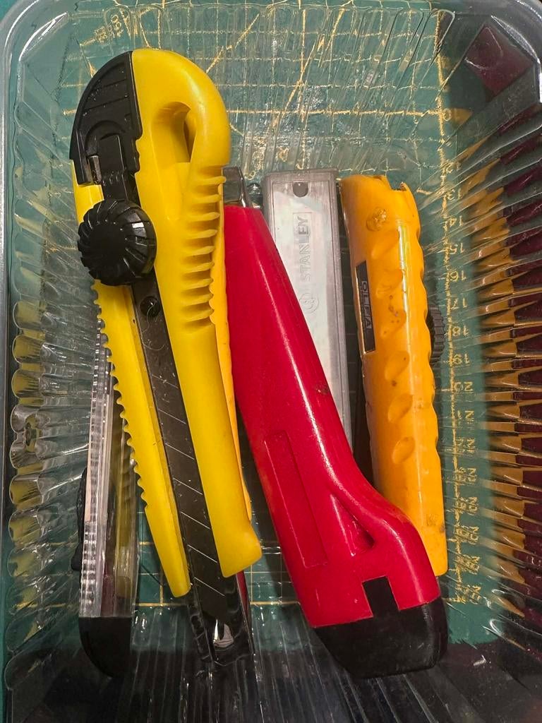 Allerlei materiaal voor student architectuur, Ophalen, Gebruikt, Knutselwerk