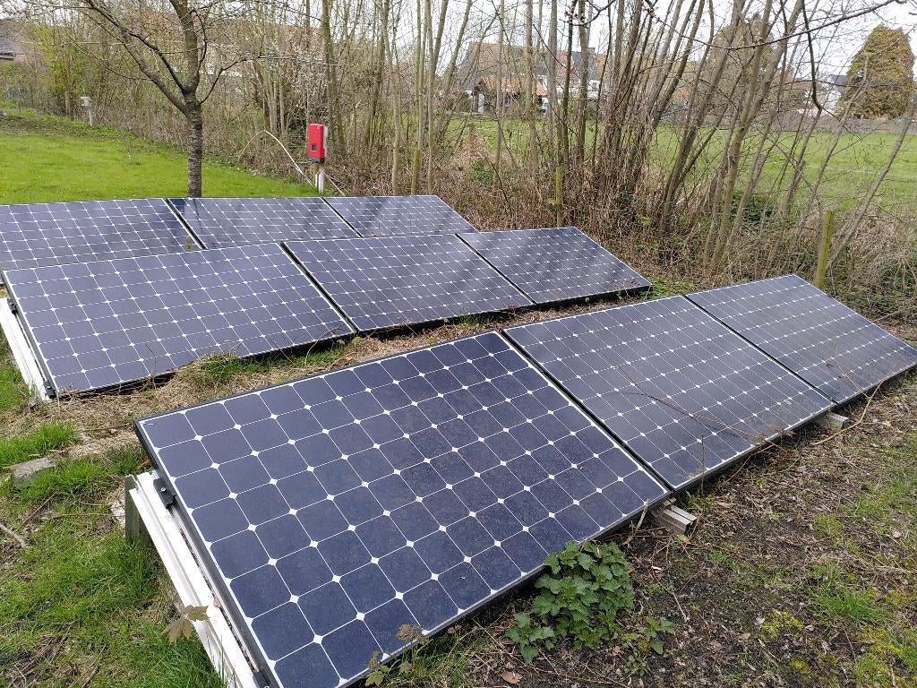 panneaux solaires, Bricolage & Construction, Panneaux solaires & Accessoires, Enlèvement, Utilisé, Système complet