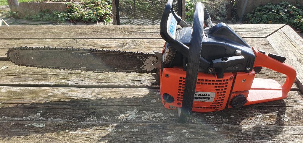 DOLMAR tronçonneuse, Enlèvement