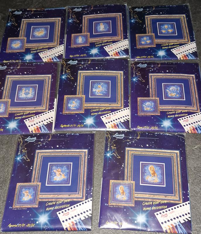8 Borduur pakketjes horoscoop, Ophalen, Nieuw