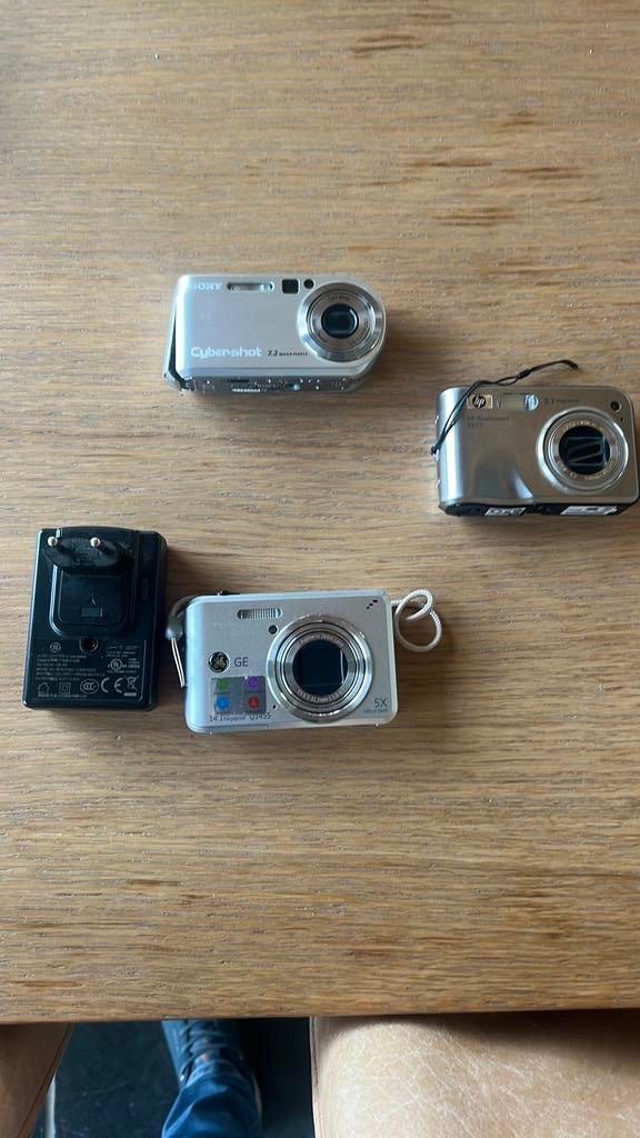 3 stuks digitake pocketcamera's te koop, TV, Hi-fi & Vidéo, Appareils photo numériques, 7 Mégapixel, 4 à 7 fois, Compact, Comme neuf