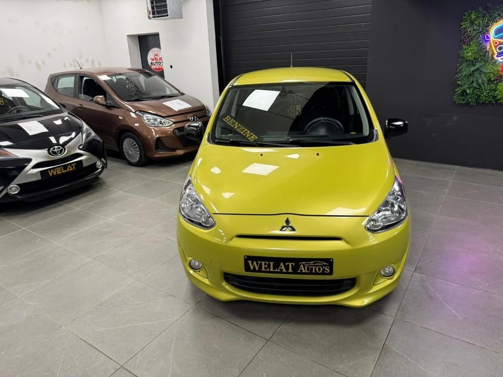 MITSUBISHI SPACESTAR 2015 1.2 BENZINE/ EURO 6 / 141.000KM, Auto's, Bluetooth, Bedrijf, 80 kW, Groen