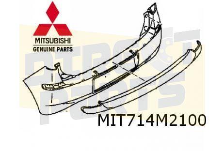 Mitsubishi Colt VI (-10/08) (5-drs.) achterbumper (te spuite, Auto-onderdelen, -, Verzenden, -, Nieuw