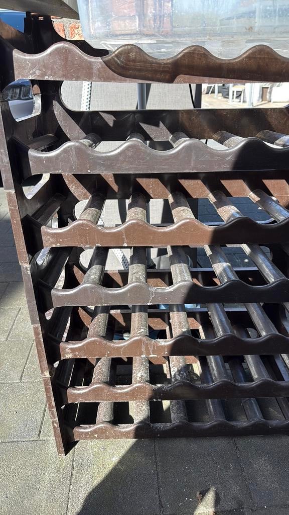 Lot de 7 casiers à vin / porte-bouteilles, Enlèvement, Comme neuf
