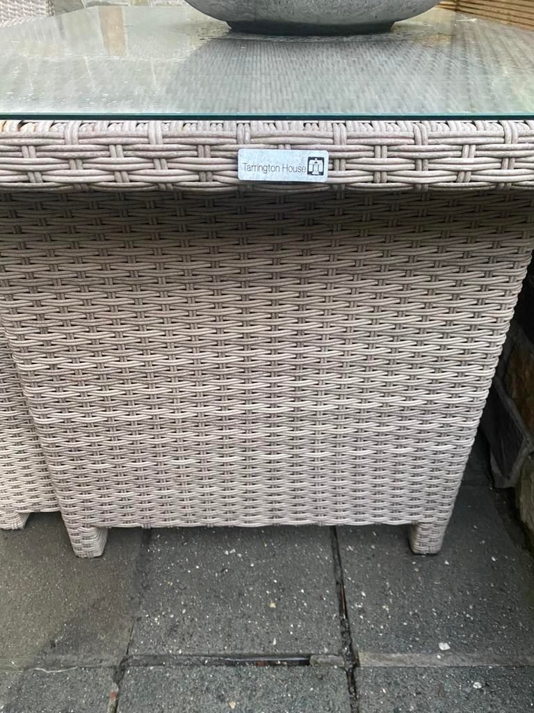 Tuinmeubelset met bank , kruk+ tafel inclusief, Enlèvement, Banque