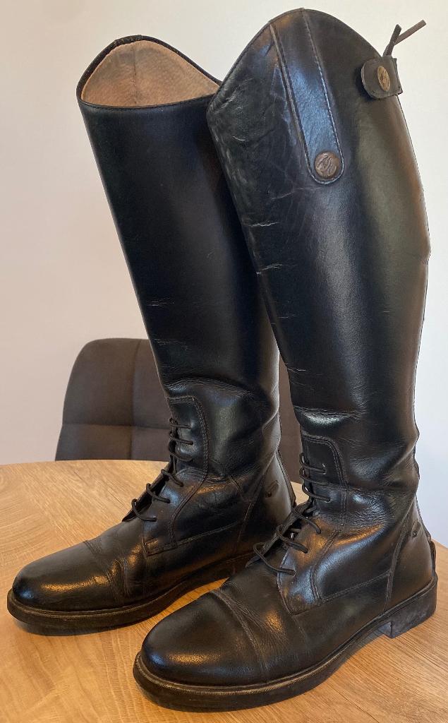 Bottes d’équitation en cuir, taille 38, Enlèvement, Utilisé, Femmes, Chaussures