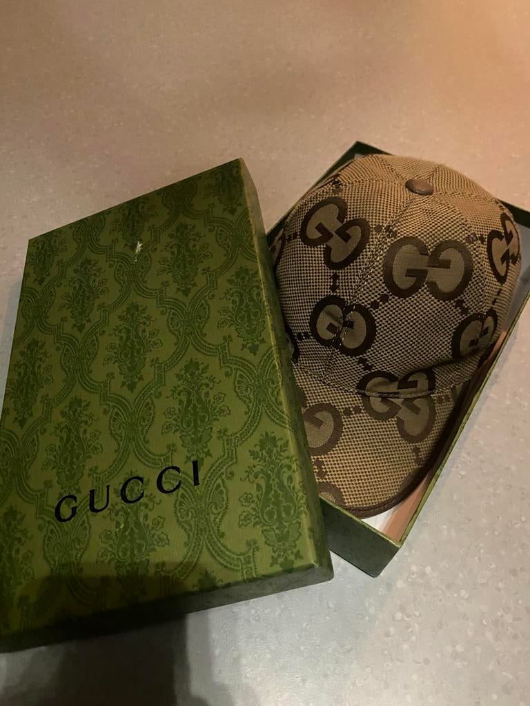 Gucci Jumbo, Enlèvement ou Envoi, Comme neuf, 57 cm (M, 7⅛ pouces) ou moins, Casquette