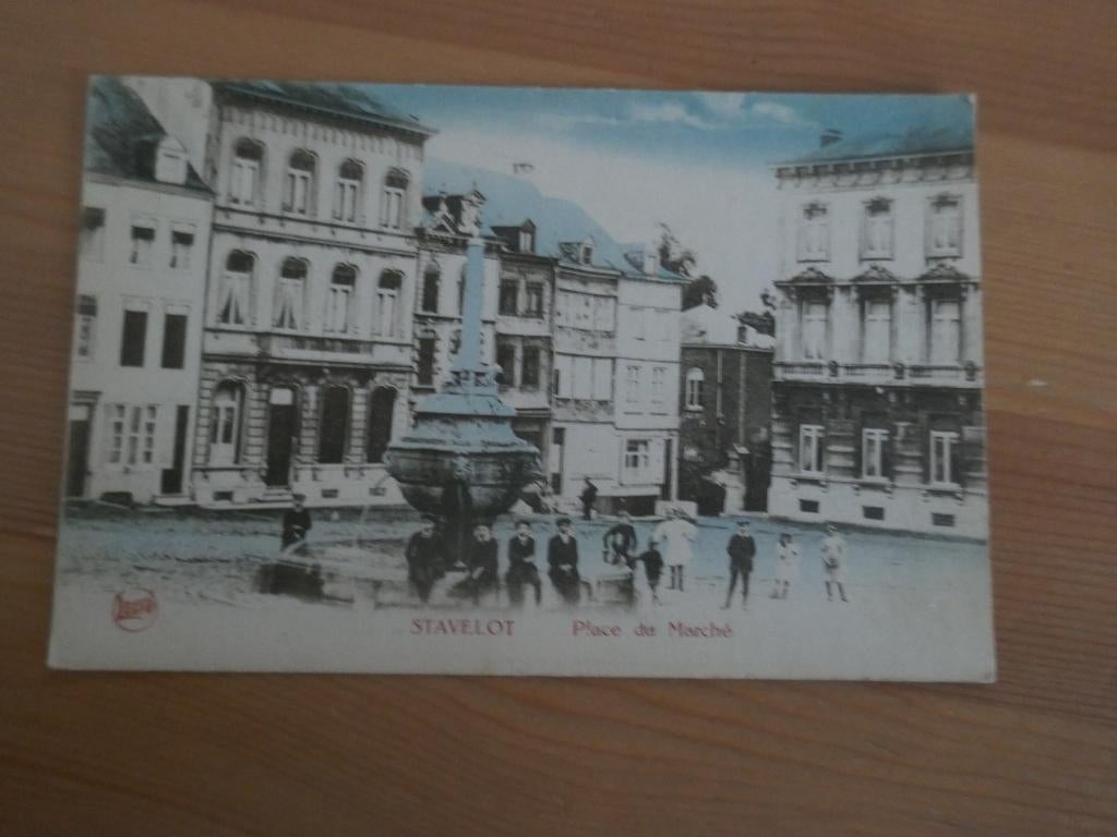 Stavelot Place du Marché, Collections, Cartes postales | Belgique, Enlèvement ou Envoi, Non affranchie, Liège