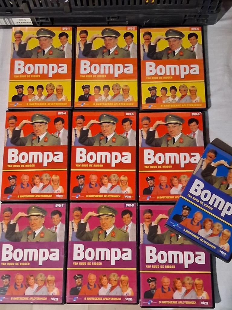 Dvd's Den Bompa,  box 1, 2 en 3, Cd's en Dvd's, Dvd's | Nederlandstalig, Zo goed als nieuw, Tv fictie, Komedie, Boxset, Alle leeftijden