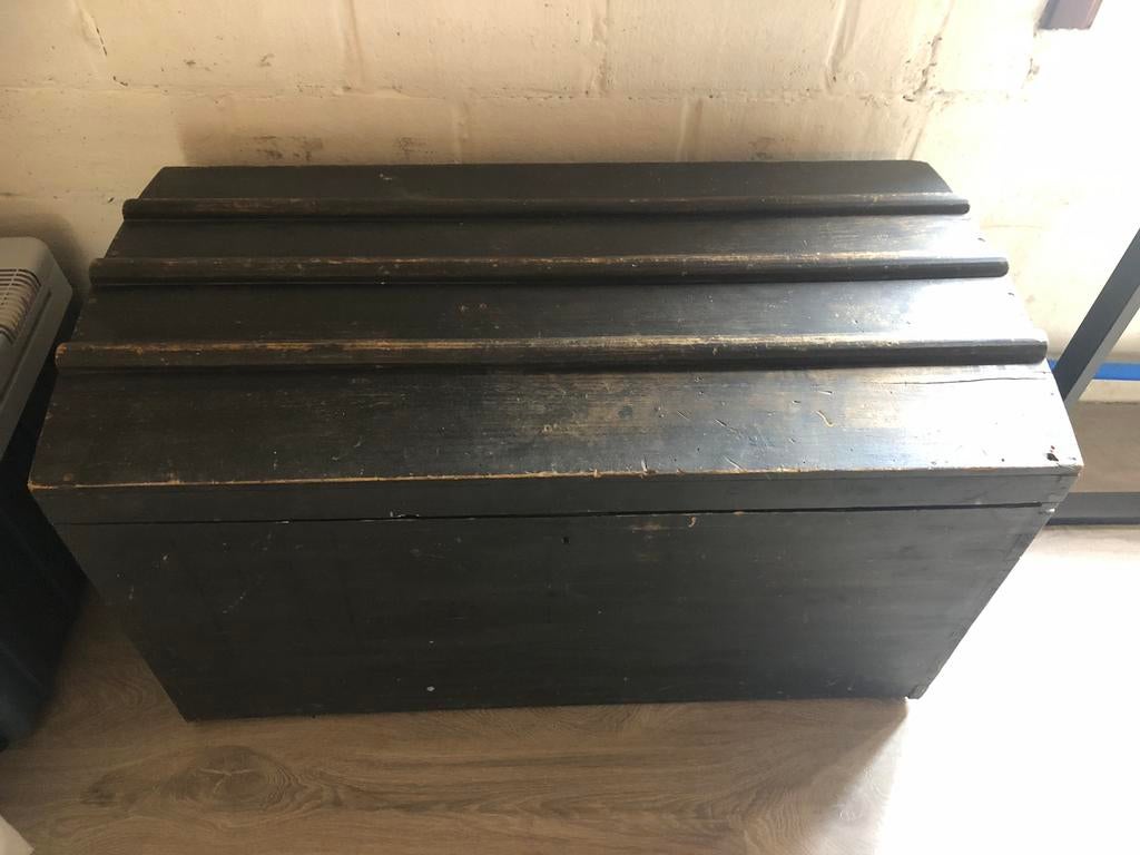 Houten kist, Huis en Inrichting, Woonaccessoires | Kisten, Ophalen, Gebruikt