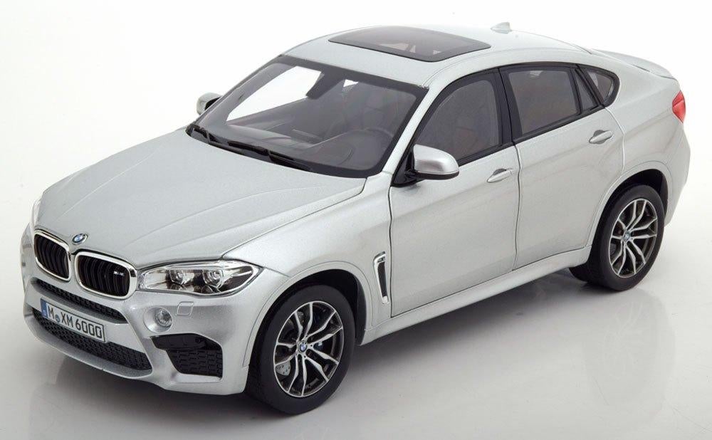 BMW X6 M 2016 (F86) Zilver NOREV NIEUW 1/18, Ophalen of Verzenden, Nieuw, Auto, Norev
