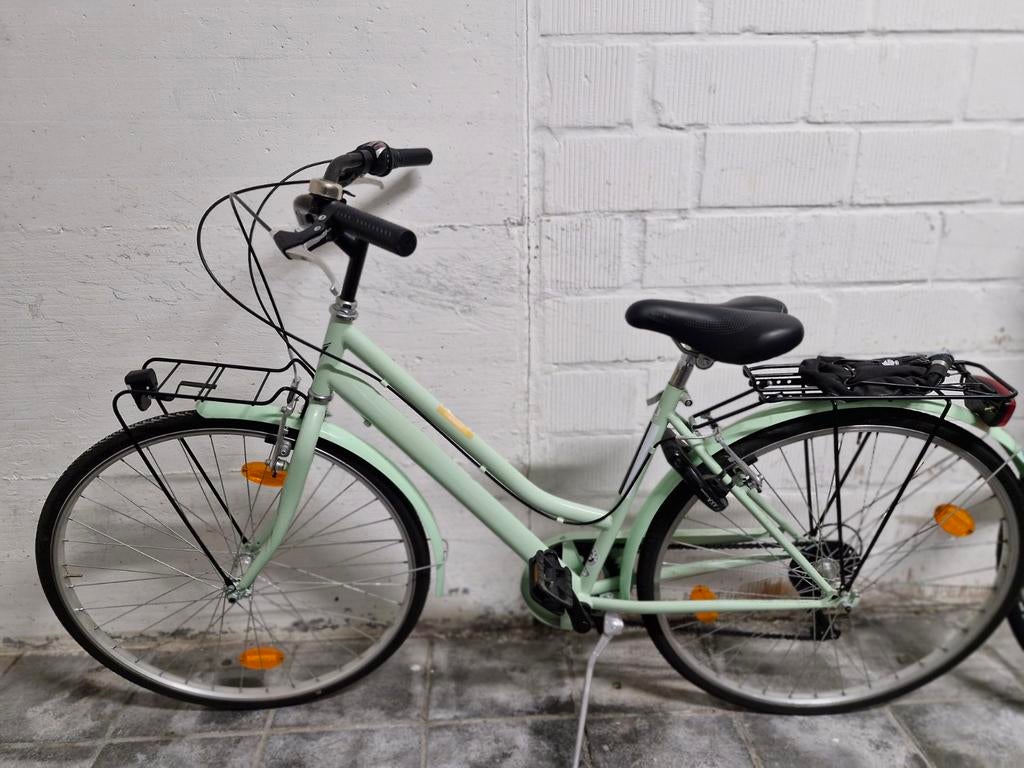 Mintgroene stadsfiets, Fietsen en Brommers, Ophalen