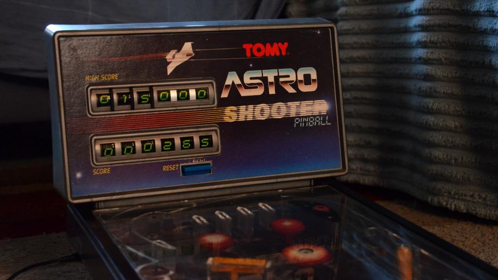 Tafelmodel flipperkast (Tomy Astro Shooter), Verzamelen, Automaten | Flipperkasten, Gebruikt, Elektronisch, Flipperkast, Ophalen