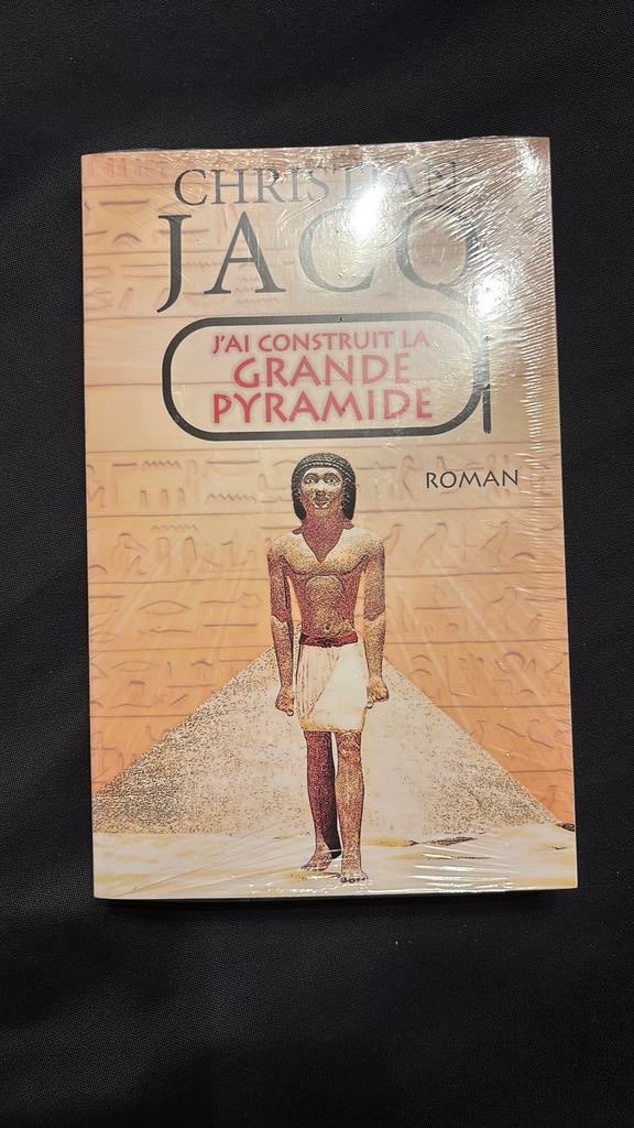 Christian Jacq - J’ai construit la grande pyramide, Livres, Enlèvement, Neuf